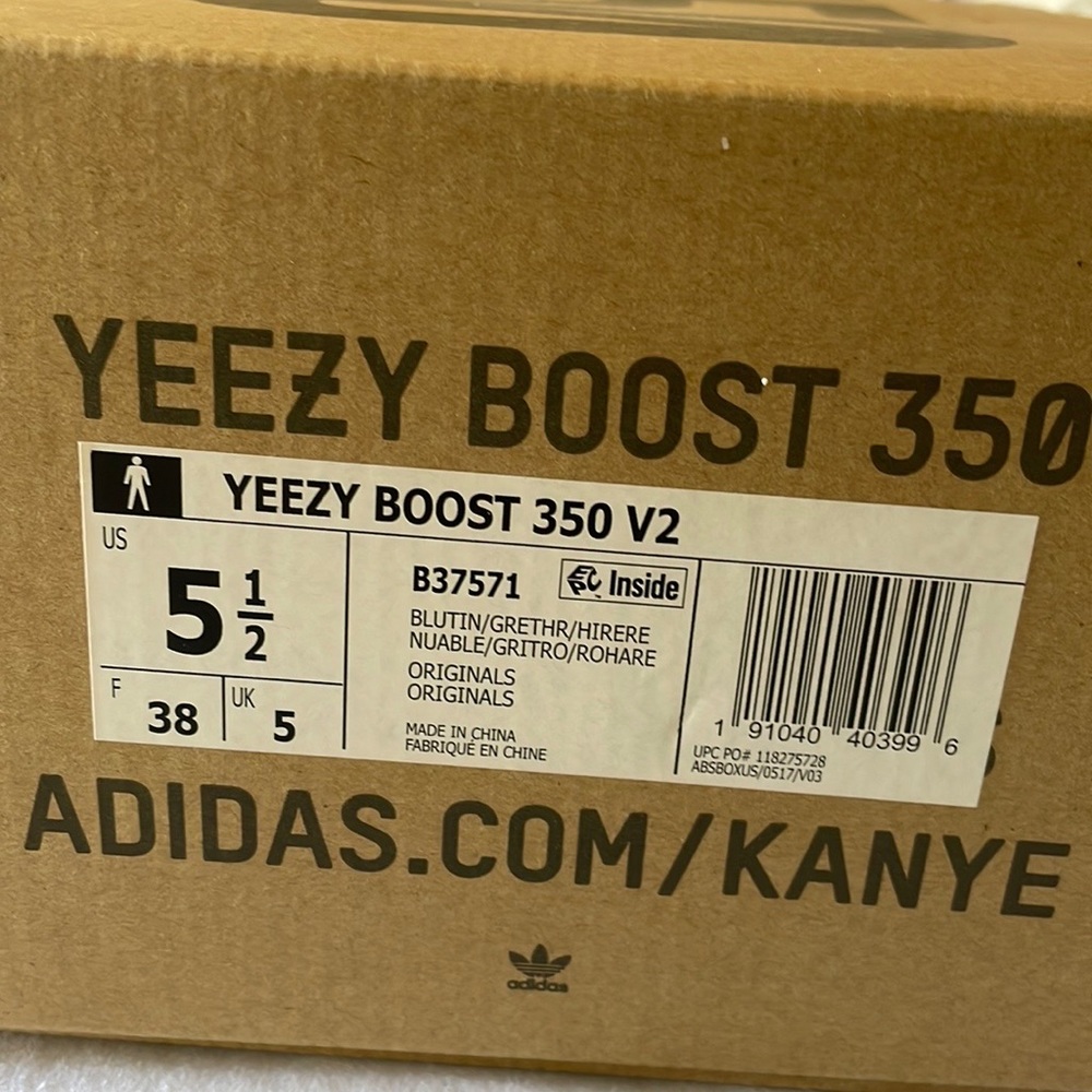 Yeezy Boost 350 V2 Blue Tint - Picture 9 of 9
